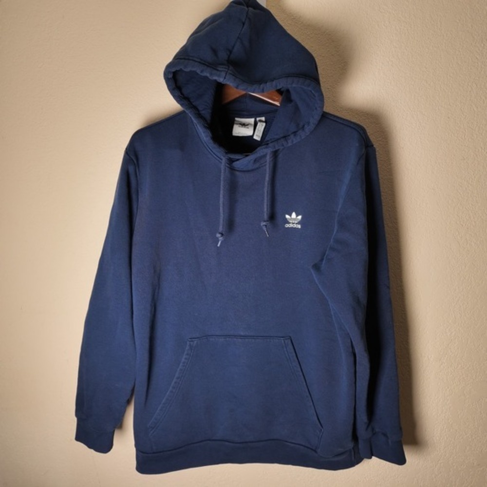 Adidas Essentials‎ Trefoil Men's Large Hoodie Night Indigo HK0094